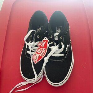 VANS Classic Lace-up Black Canvas Shoes